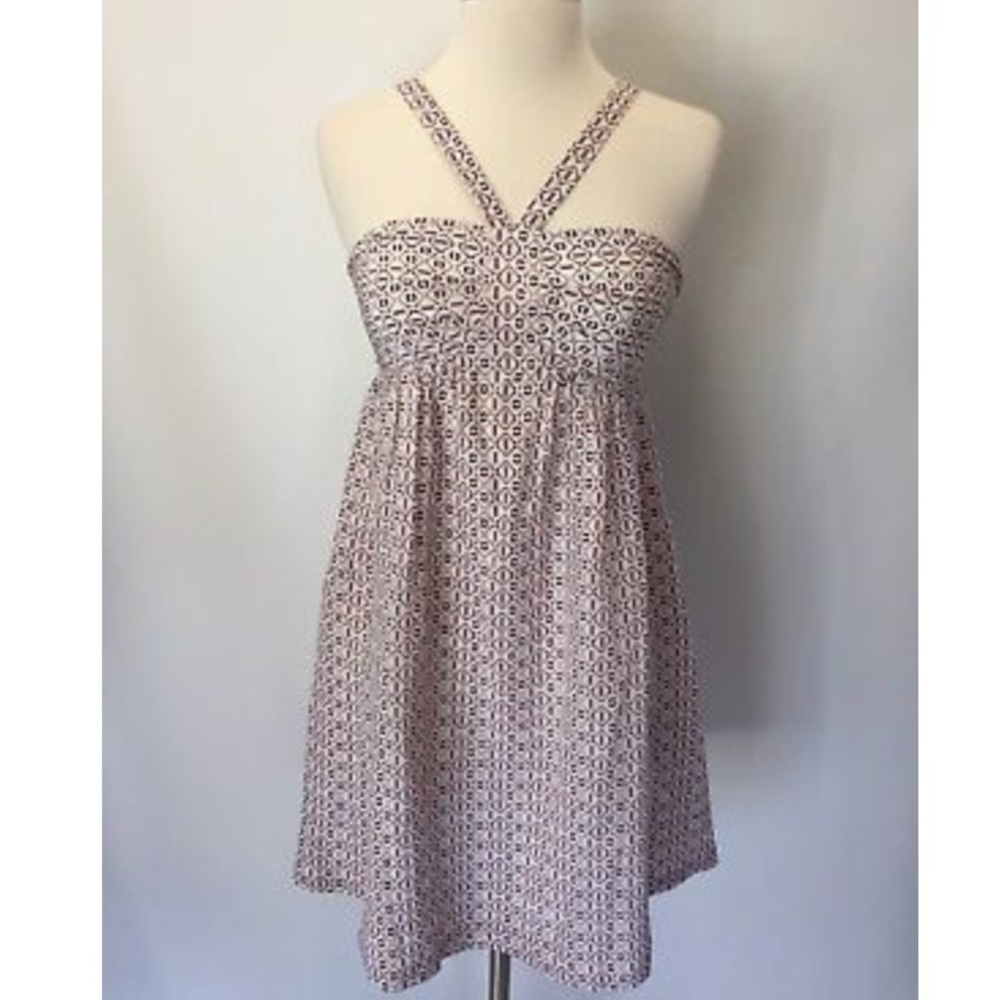 Madewell Silk Convertible Halter Dress